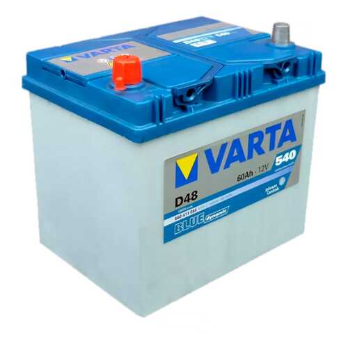 Аккумулятор Varta Blue Dynamic 19.5/17.9 Рус 60ah 540a 232*173*225 в Emex