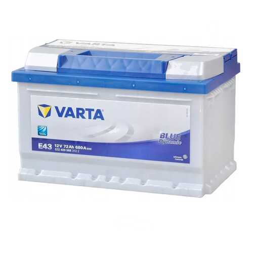 Аккумуляторная Батарея Blue Dynamic [12v 72ah 680a B13] Varta в Emex