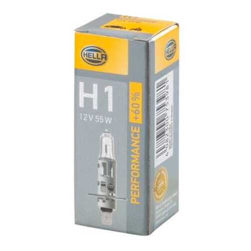 Лампа H1 12v 55w P14,5s 60% HELLA 8GH 223 498-211 в Emex