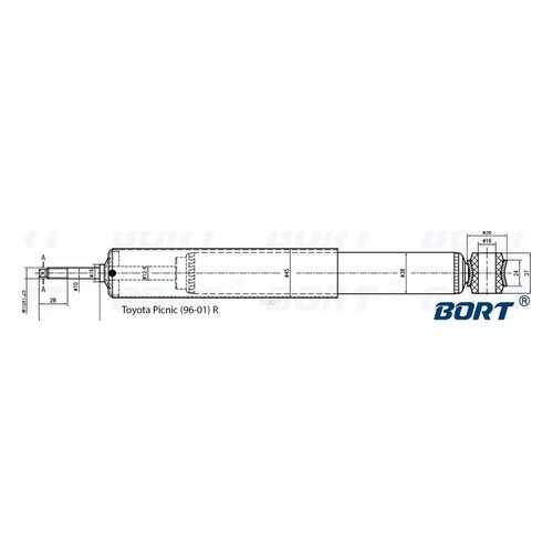 Амортизатор подвески BORT G11238248 в Emex