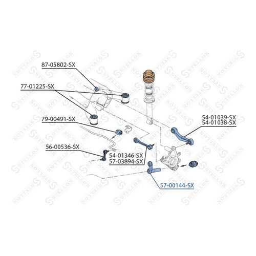 Рычаг подвески Stellox 57-00144-SX в Emex