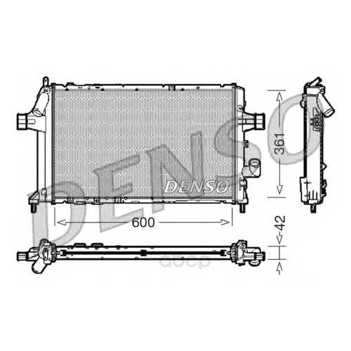 Радиатор 600x361 Denso DRM20085 в Emex