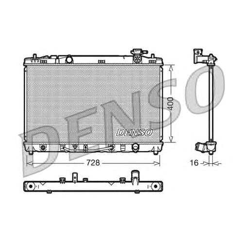 Радиатор Denso DRM50041 в Emex