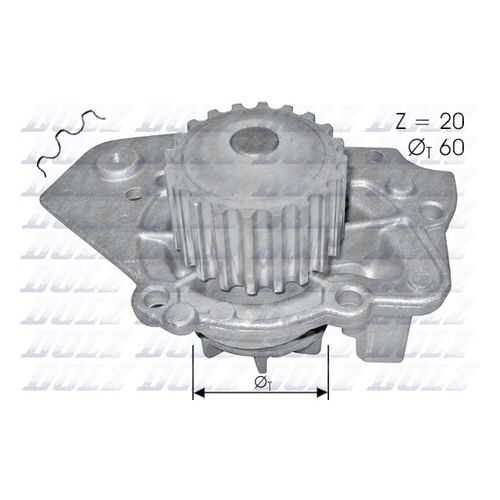 Водяной насос DOLZ T136 в Emex