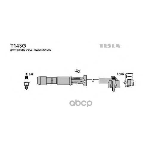 Комплект Проводов Зажигания TESLA T143G в Emex