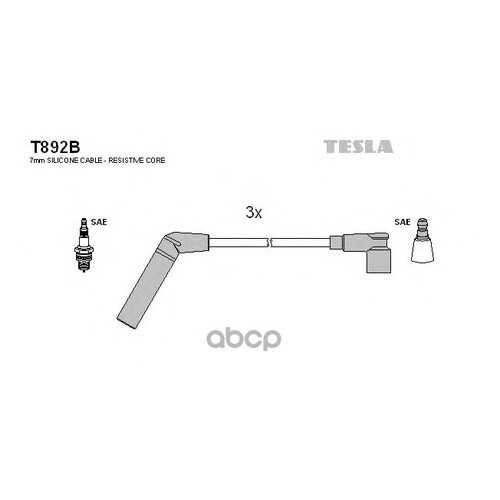 Комплект Проводов Зажигания TESLA T892B в Emex