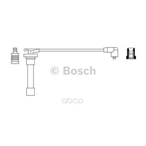 Провод высоковольтный Bosch 0986356171 в Emex