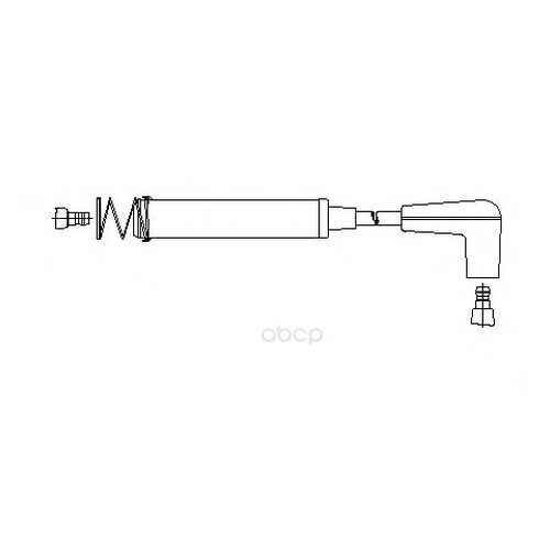 Провод высоковольтный opel 60см BREMI 319/60 в Emex