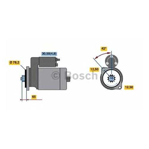 Стартер Bosch 0986020230 в Emex