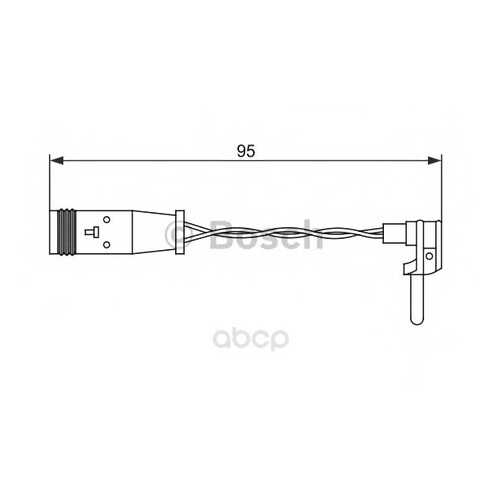Датчик износа тормозных колодок Bosch 1987473070 в Emex
