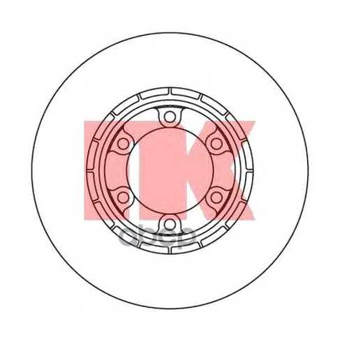 Диск тормозной Nk 203017 в Emex