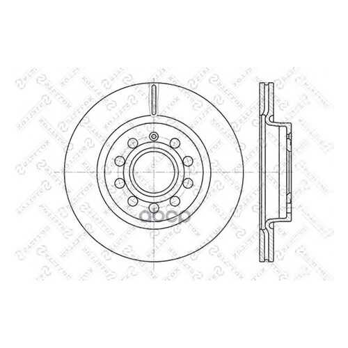 Диск тормозной STELLOX 6020-4787V-SX в Emex