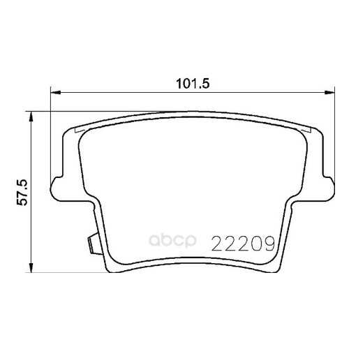 Колодки тормозные Brembo P11040 в Emex