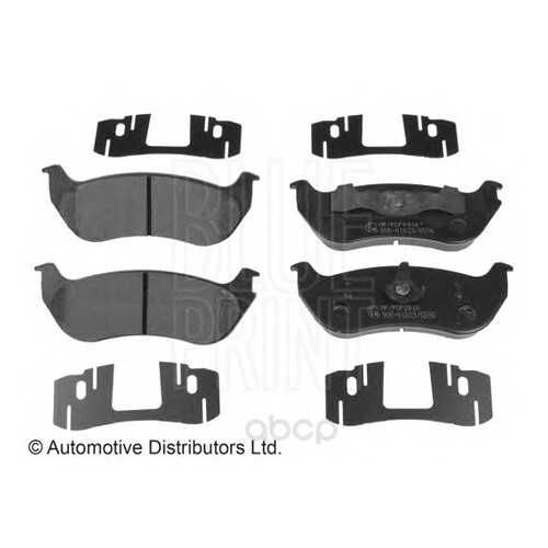 Колодки тормозные задние jeep cherokee 01-07/wrangler 02- Blue Print ADA104238 в Emex