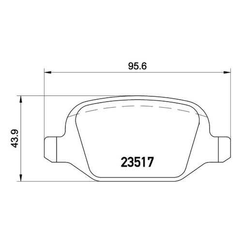 Комплект тормозных дисковых колодок brembo P 23 065 в Emex