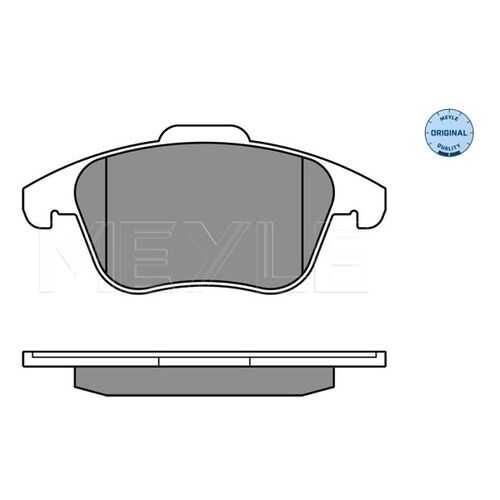 Комплект тормозных дисковых колодок MEYLE 252455719 в Emex