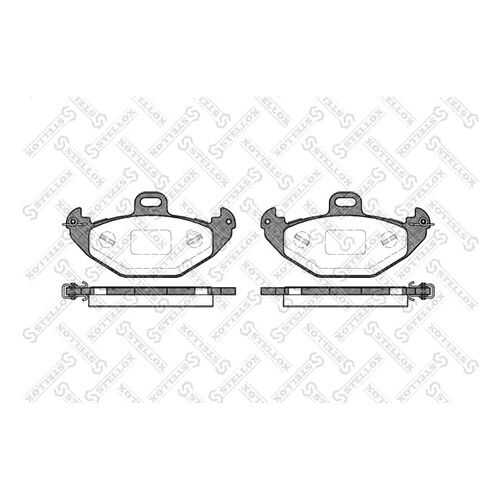Комплект тормозных дисковых колодок Stellox 697 000B-SX в Emex