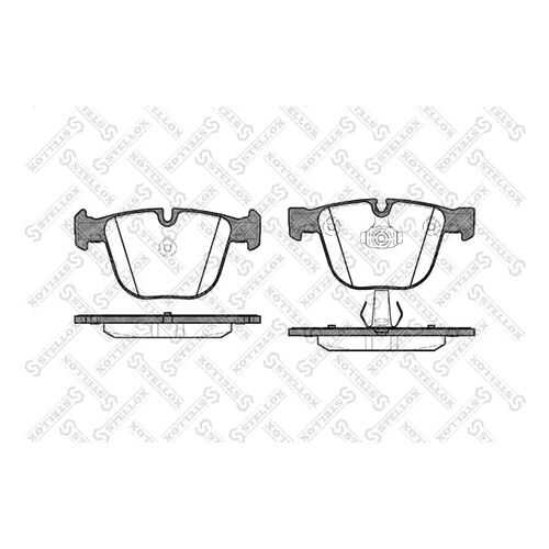 Комплект тормозных дисковых колодок Stellox 903 000-SX в Emex