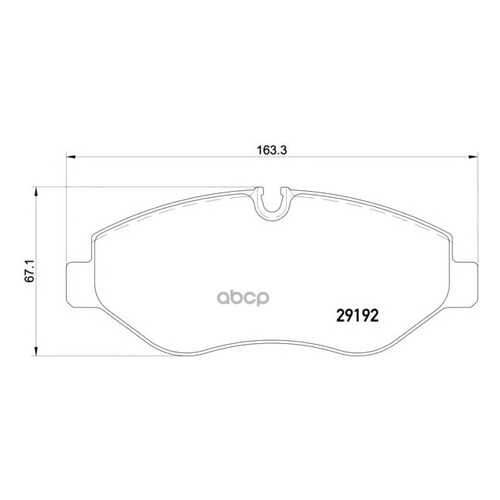 Комплект тормозных колодок MINTEX MDB2803 в Emex