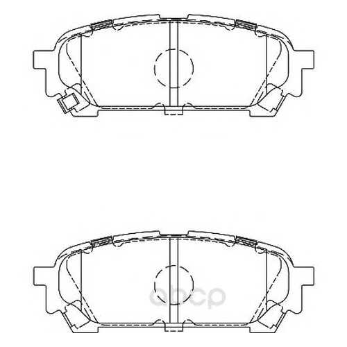 Комплект тормозных колодок WAGNER WBP24331A в Emex