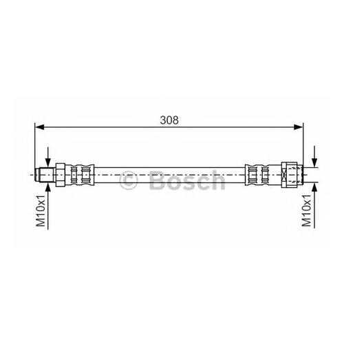 Шланг тормозной системы Bosch 1987476427 в Emex