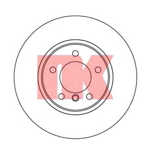 Тормозной диск Nk 201553 в Emex