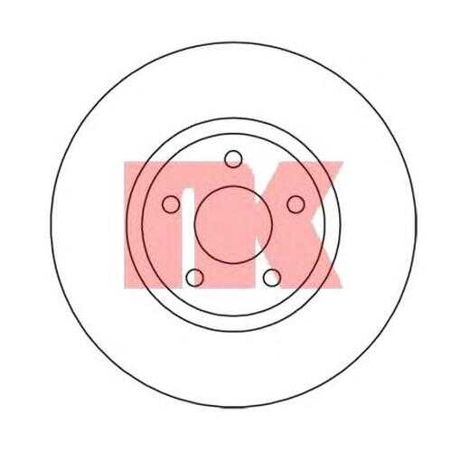 Тормозной диск Nk 202581 в Emex