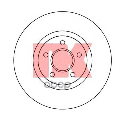 Тормозной диск Nk 202591 в Emex