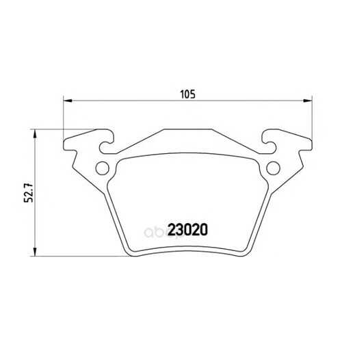 Тормозные колодки дисковые brembo P50032 в Emex