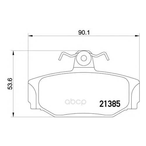 Тормозные колодки дисковые HELLA 8DB355017991 в Emex