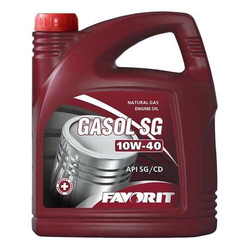 Favorit Gasol SG SAE 10W-40 API SG/CD, 5л в Emex