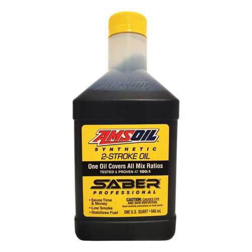 Моторное масло Amsoil Saber Professional 2-Stroke ASTM D445 0,946л в Emex