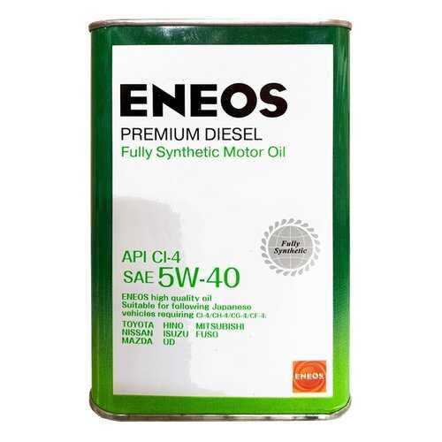 Моторное масло Eneos Premium Diesel CI-4 SAE 5W-40 1л в Emex