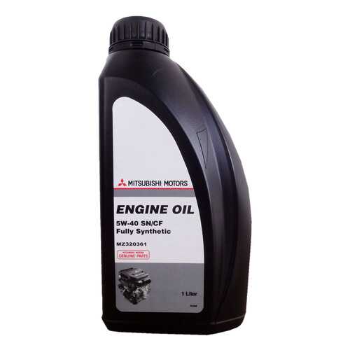 Моторное масло Mitsubishi Engine Oil Fully Synthetic 5W-40 1л в Emex