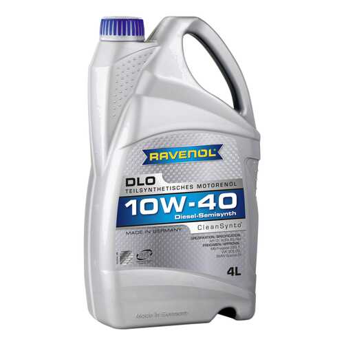 Моторное масло Ravenol DLO SAE 10W-40 4л в Emex