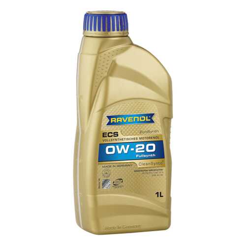 Моторное масло Ravenol ECS EcoSynth SAE 0W-20 1л в Emex