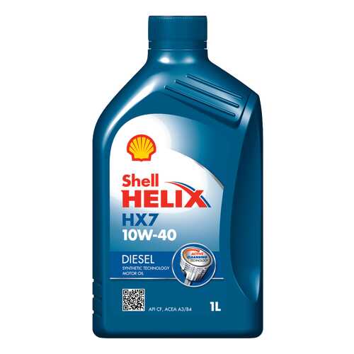 Моторное масло Shell Helix HX7 Diesel 10W-40 1л в Emex